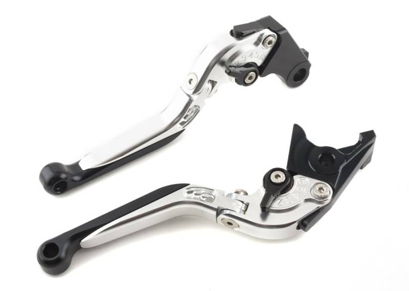 YJS Motorrad Einstellbar Faltbar Brems Kupplungshebel CNC Aluminium für Honda CB599/CB600 Hornet 1998-2006 CBR900RR 1993-1999 CBF600/SA 2004 CB900 Hornet 2002-2006 Shadow750 Shadowslasher NC700 S/X von YJS