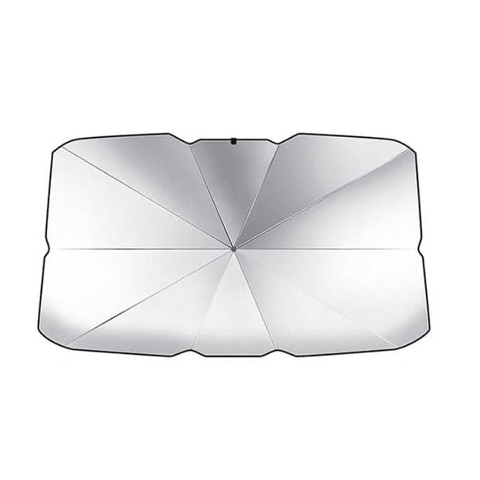 Auto Sonnenschutz für Frontscheibe für Alfa Romeo 155 1992–1998, Frontscheibe Faltbarer Sonnenschirm mit UV & Hitzeschutz 360° Drehbar,B-125cm*65cm Auto Sonnenschutz für Frontscheibe für Alfa Romeo 155 1992–1998, Frontscheibe Faltbarer Sonnenschirm mit UV & Hitzeschutz 360° Drehbar,B-125cm*65cm von YJTYC