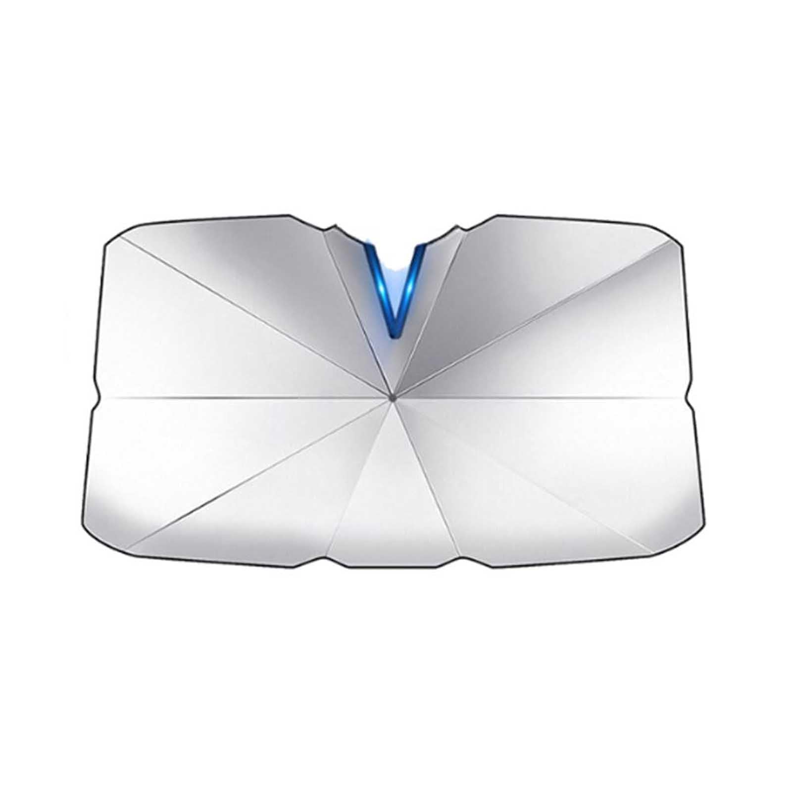 Auto Sonnenschutz für Frontscheibe für Audi A3 Cabriolet 2008-2013, Frontscheibe Faltbarer Sonnenschirm mit UV & Hitzeschutz 360° Drehbar,C-140cm*80cm Auto Sonnenschutz für Frontscheibe für Audi A3 Cabriolet 2008-2013, Frontscheibe Faltbarer Sonnenschirm mit UV & Hitzeschutz 360° Drehbar,C-140cm*80cm von YJTYC
