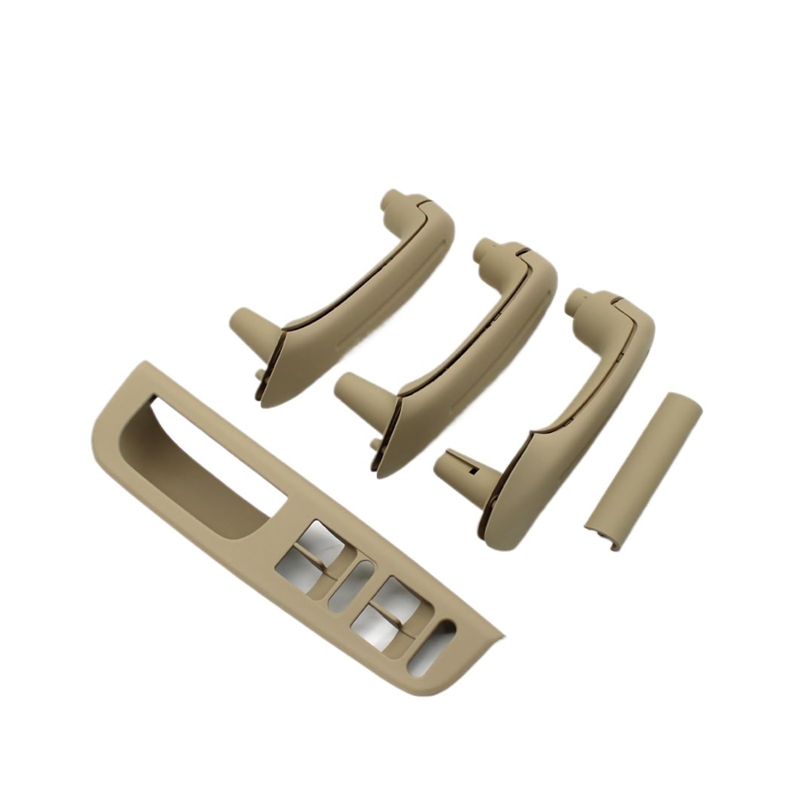 Lanliuhui Store RHD Auto-Innenraum vorne hinten links rechts Türgriff-Set, kompatibel mit Bora, kompatibel mit Golf 4 MK4, kompatibel mit Jetta 1999-2004(Beige 8PCS) von YJWGXK