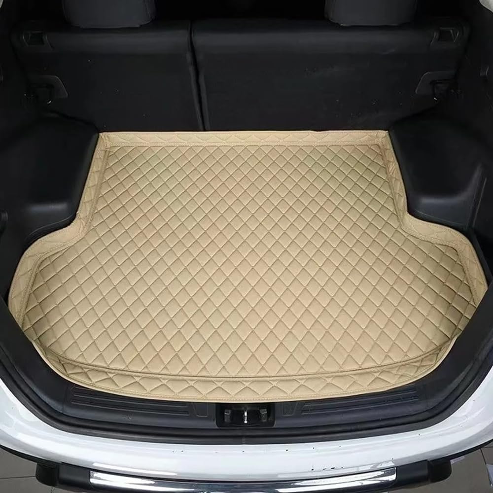 Auto Kofferraummatte Ledert, für Audi A1 2012-2018 wasserdichtes kratzfestes und schmutzabweisendes Auto-Innenraumschutzzubehör,D von YJYNB