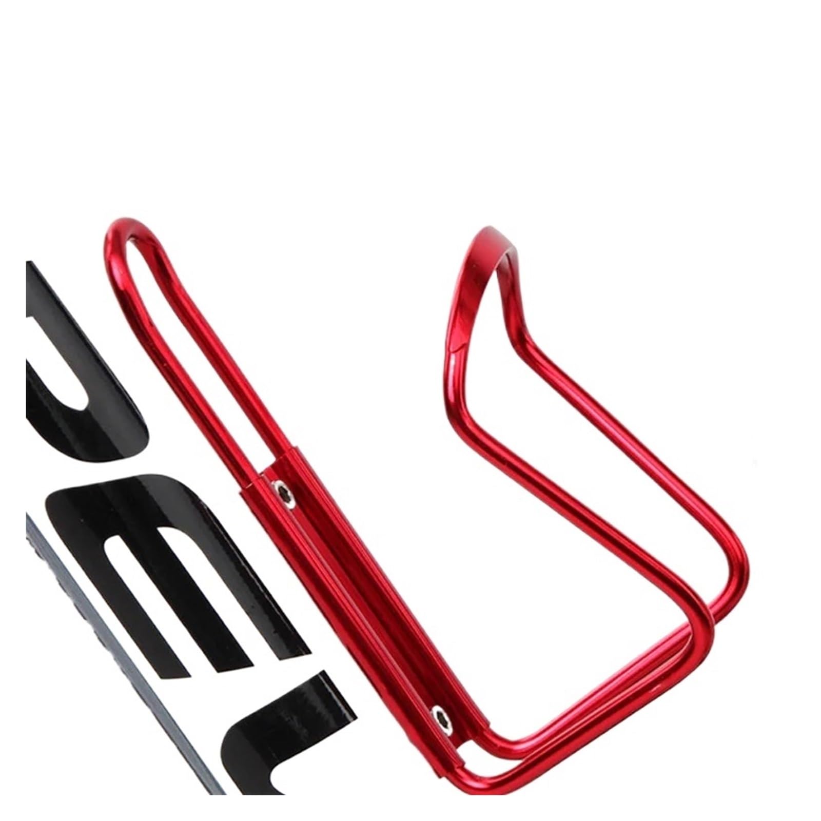 YKAIG Fahrrad-Flaschenhalter, Aluminiumlegierung, Fahrrad-Käfig, universal, Rennrad, Mountainbike, Wasserflaschenhalter, Radfahren, Wasserbecherhalterung (rot) von YKAIG