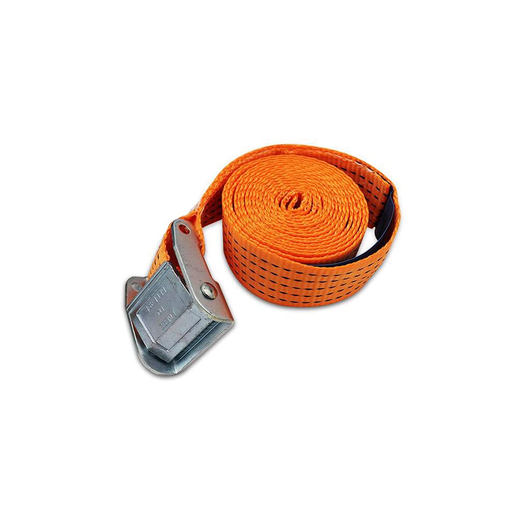 Ratschen-Spanngurte, Ratschengurte, Spanngurte for Ausrüstung, Zurrgurte, robuste Spanngurte mit Nockenschnalle, verstellbare Gurtbänder mit Schnallen, 5 m x 50 mm,(Orange) von YKYKY