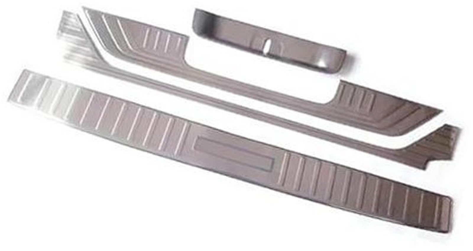 YLHMG, for Mercedes, for Benz, for Vito V-Klasse W447 2014 2015–2022, hinterer Kofferraum, innen und außen, Stoßstangenplatte, Schutzabdeckungs-Set Stoßstangenschutzleiste(Black All) von YLHMG