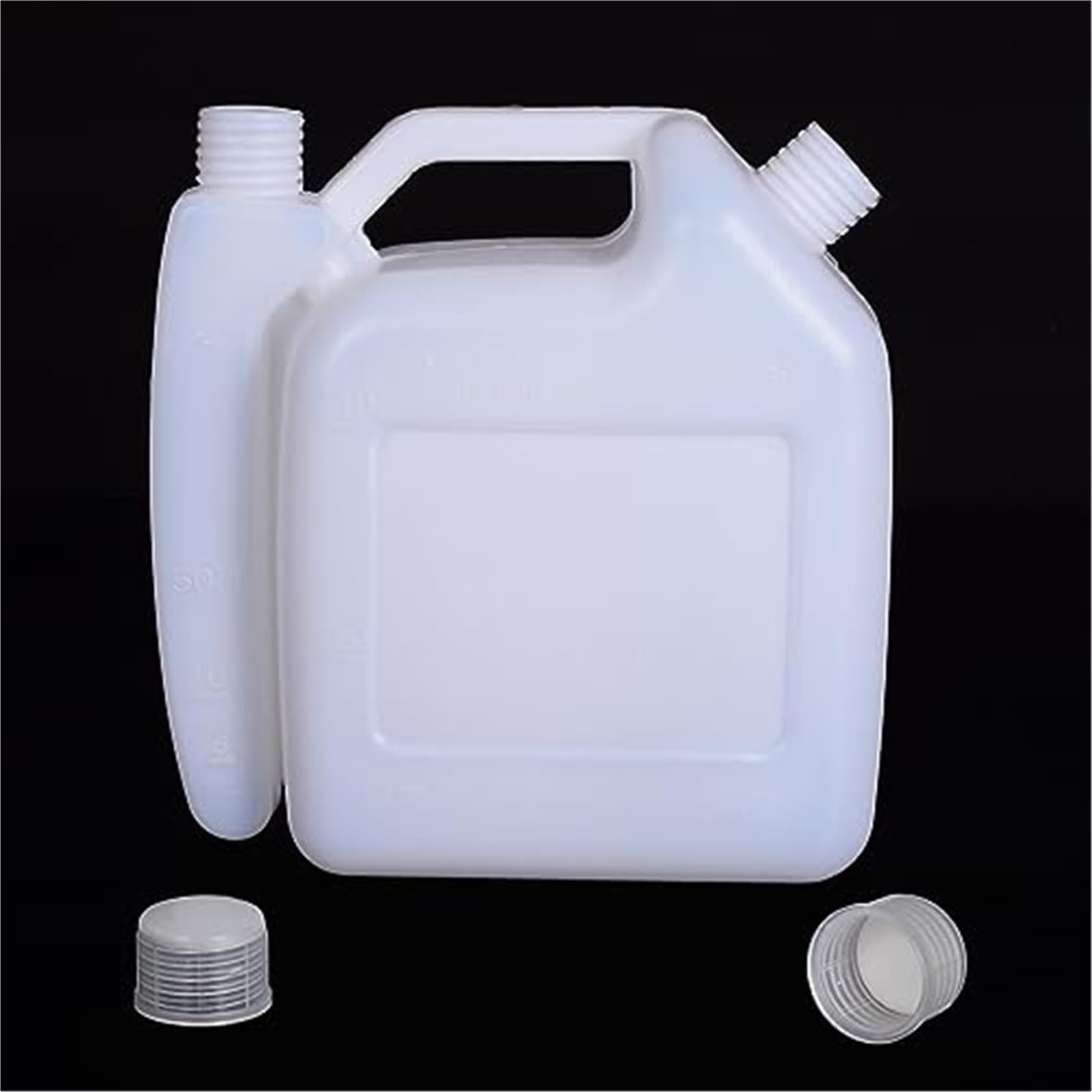 YLHMG 1,5 l Liter 2-Takt-Benzin-Heizöl-Mischflaschentank, for Trimmer-Kettensägen-Werkzeugteile 1:25 Gaskraftstofftank von YLHMG