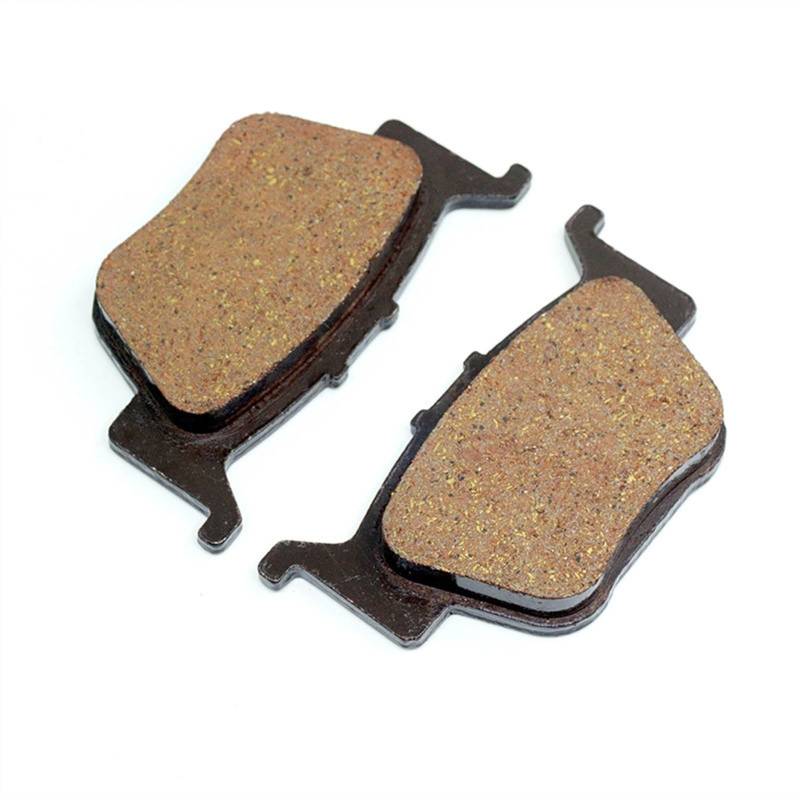 YLHMG Bremsbelagsatz vorn und hinten, for TRX450 TRX 450 R ER TRX450R 2004-2009 TRX450ER 2006-2014 ATV Fahrrad-Hinterradbremsbeläge(Rear Brake Pads) von YLHMG