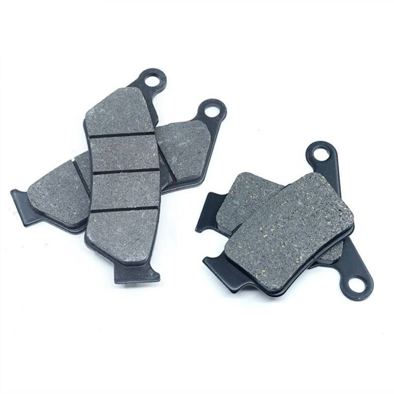 YLHMG Dirt Bike Vorne Hinten Bremsscheibe Pads Kit Teil, for, XT660R XT 660 R 2004-2016 Fahrrad-Hinterradbremsbeläge(Front Rear Pads) von YLHMG