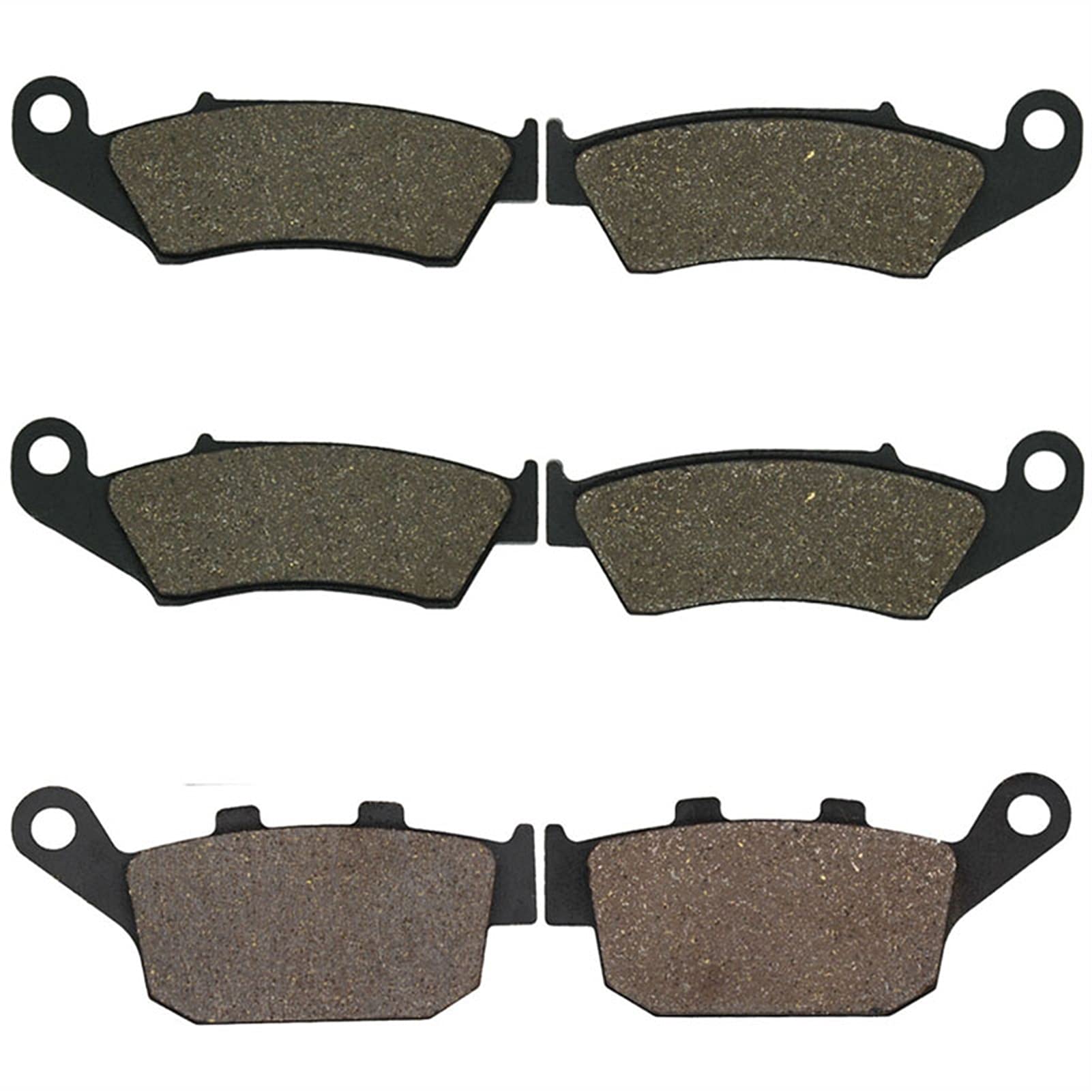 YLHMG Motorrad-Bremsbeläge vorne und hinten, for XL 600 XL600 Transalp 1997-1999 XL650 XL 650 Transalp 2000-2007 Fahrrad-Hinterradbremsbeläge(Front and Rear) von YLHMG