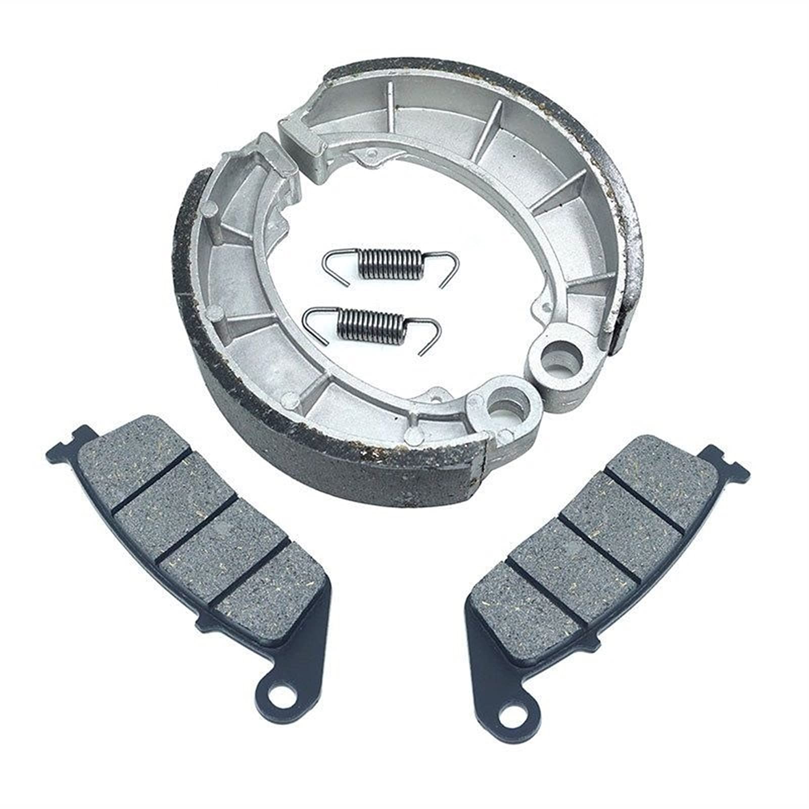 YLHMG Motorrad-Bremsbelag vorne und hinten, Bremsbackensatz, for VT250C V Twin Magna 1994-1998 VT250 C VT 250 Fahrrad-Hinterradbremsbeläge(Front Rear Set) von YLHMG