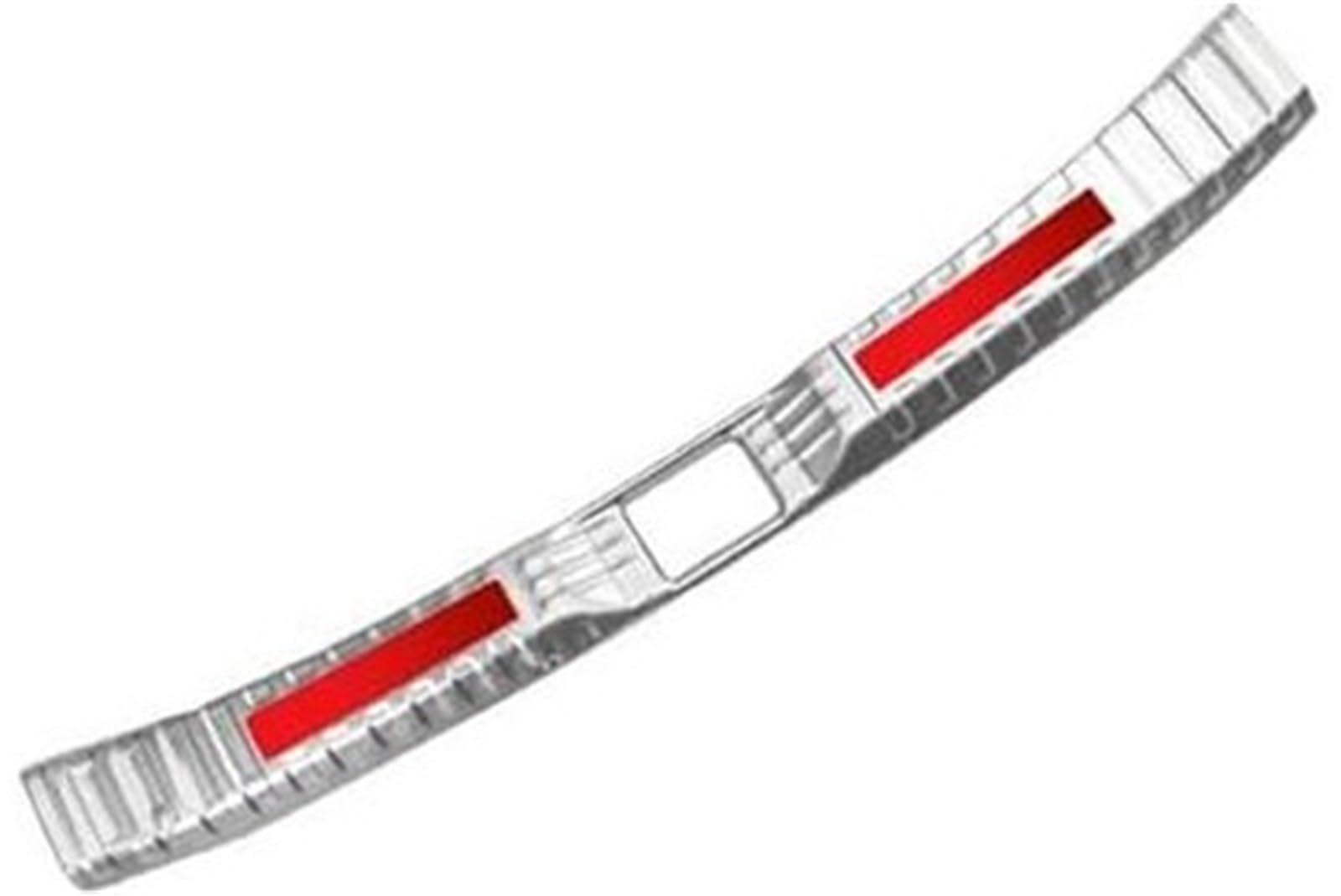 YLHMG for Toyota, for RAV4, RAV 4 Stoßstangenschutzleiste(Black Inside Silver Red) von YLHMG