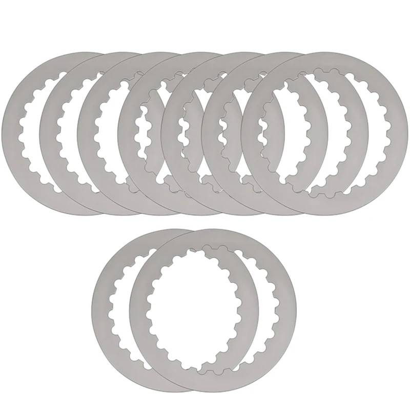 9 stücke Motorrad Zubehör Kupplung Stahl Reibung Platten for 250 350 SX-F XC-F SXF XCF SX XC F Motor 59032010100 5903201020 von YLONGHG