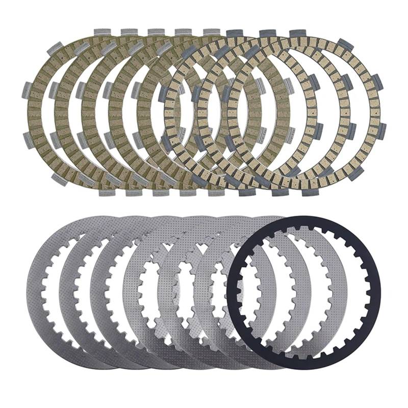 Motorrad Teile Kupplung Reibung Platten & Stahl Platten Kit for 800MT 800NK 800 MT NK Hohe Qualität(1 Kit) von YLONGHG