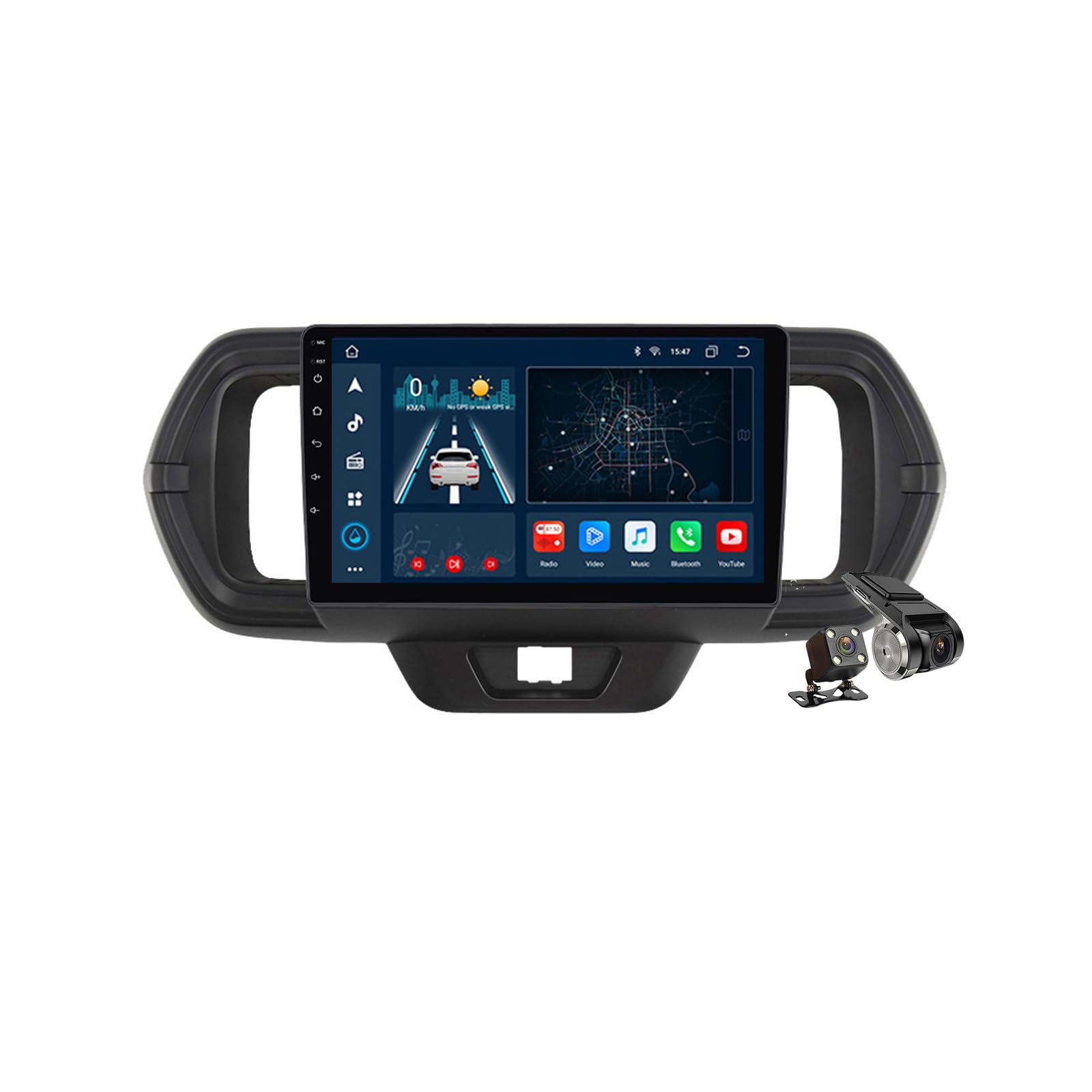 M200s,Android 14.0 Autoradio Stereo Navi mit 4G 5G WIFI DSP Carplay für Passo 2016-2021 Sat GPS Navigation 9 zoll MP5 Multimedia Video Player FM BT Receiver von YLOXFW