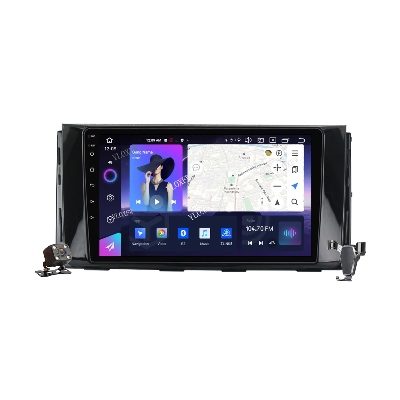 M300s,Android 13.0 Autoradio Stereo Navi mit 4G 5G WIFI DSP Carplay für Hy-undai H350 2016-2018 Sat GPS Navigation 9 zoll MP5 Multimedia Video Player FM BT Receiver von YLOXFW