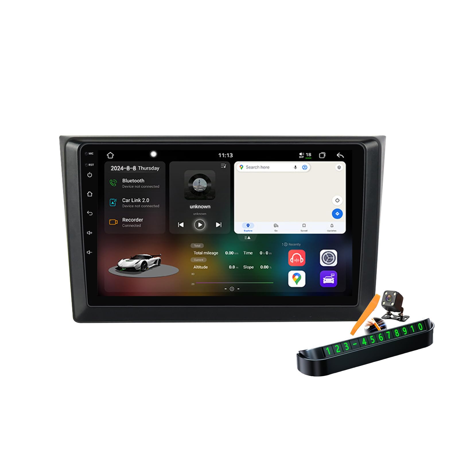 M6 pro plus 1,Autoradio Android 14.0 Navi 2 DIN Stereo für Ma-zda CX-9 2006-2016 Sat GPS Navigation 9 zoll Cartablet DVD Multimedia Player FM BT Receiver mit Carplay 4G 5G WIFI DSP SWC von YLOXFW