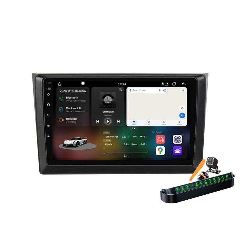 M6 pro plus 2,Autoradio Android 14.0 Navi 2 DIN Stereo für Ma-zda CX-9 2006-2016 Sat GPS Navigation 9 zoll Cartablet DVD Multimedia Player FM BT Receiver mit Carplay 4G 5G WIFI DSP SWC von YLOXFW