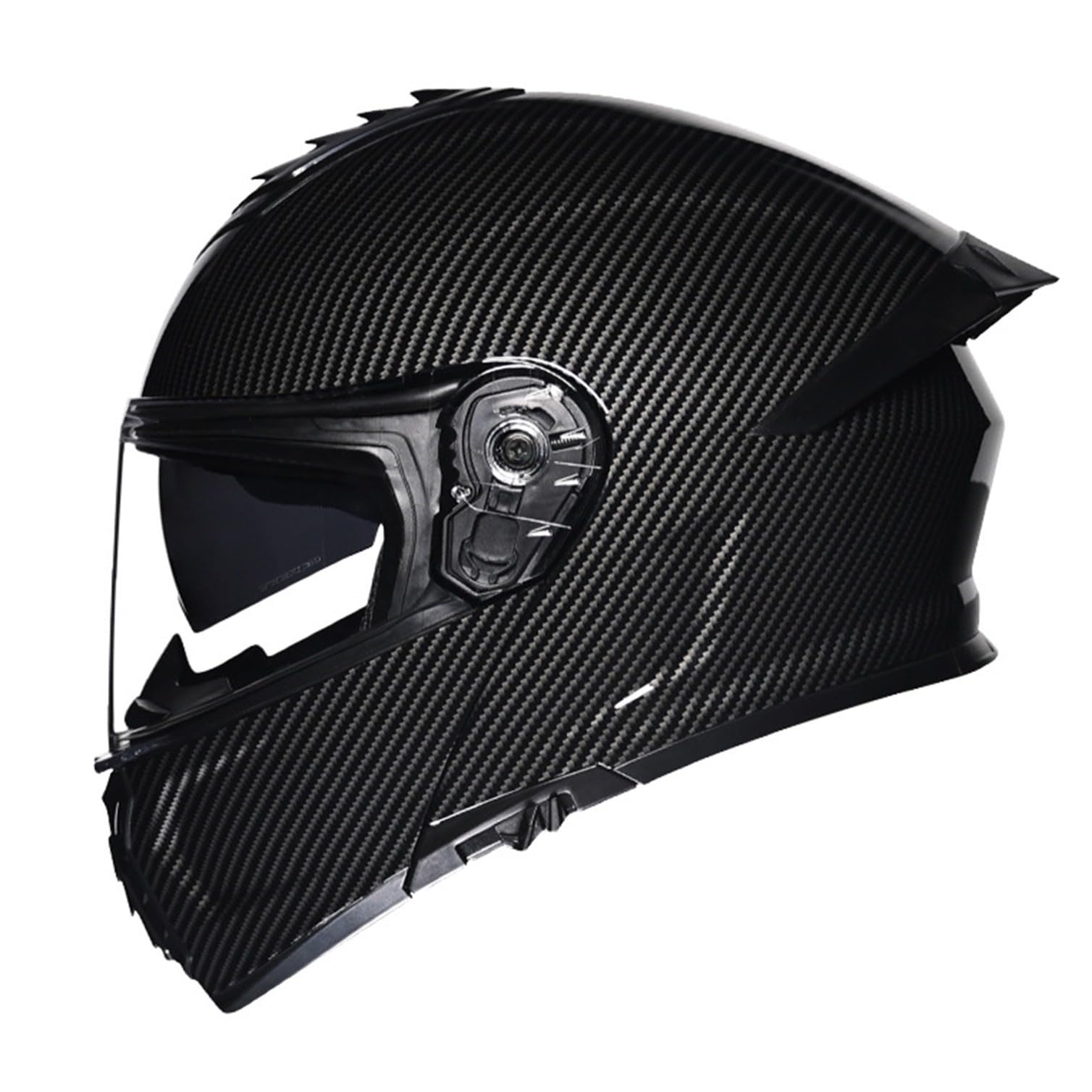 Klapphelm Flip up Motorradhelm Integralhelm Vollvisierhelm Herren Damen mit verstärktem Kinnschutz Chopper Moped Mofa Roller Modular Helm Motorrad mit ECE DOT Zertifizierungl 1,XL von YMCXZDP