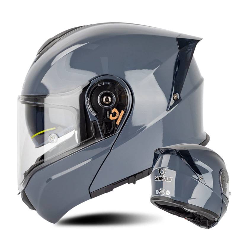 Klapphelm Motorradhelm Integralhelm Mit Doppelvisier DOT/ECE Genehmigt Motorrad Full Face Helm Vollvisierhelm Atmungsaktiv Und Komfortabel, Für Erwachsene, Frauen Und Männer 10,XL von YMCXZDP