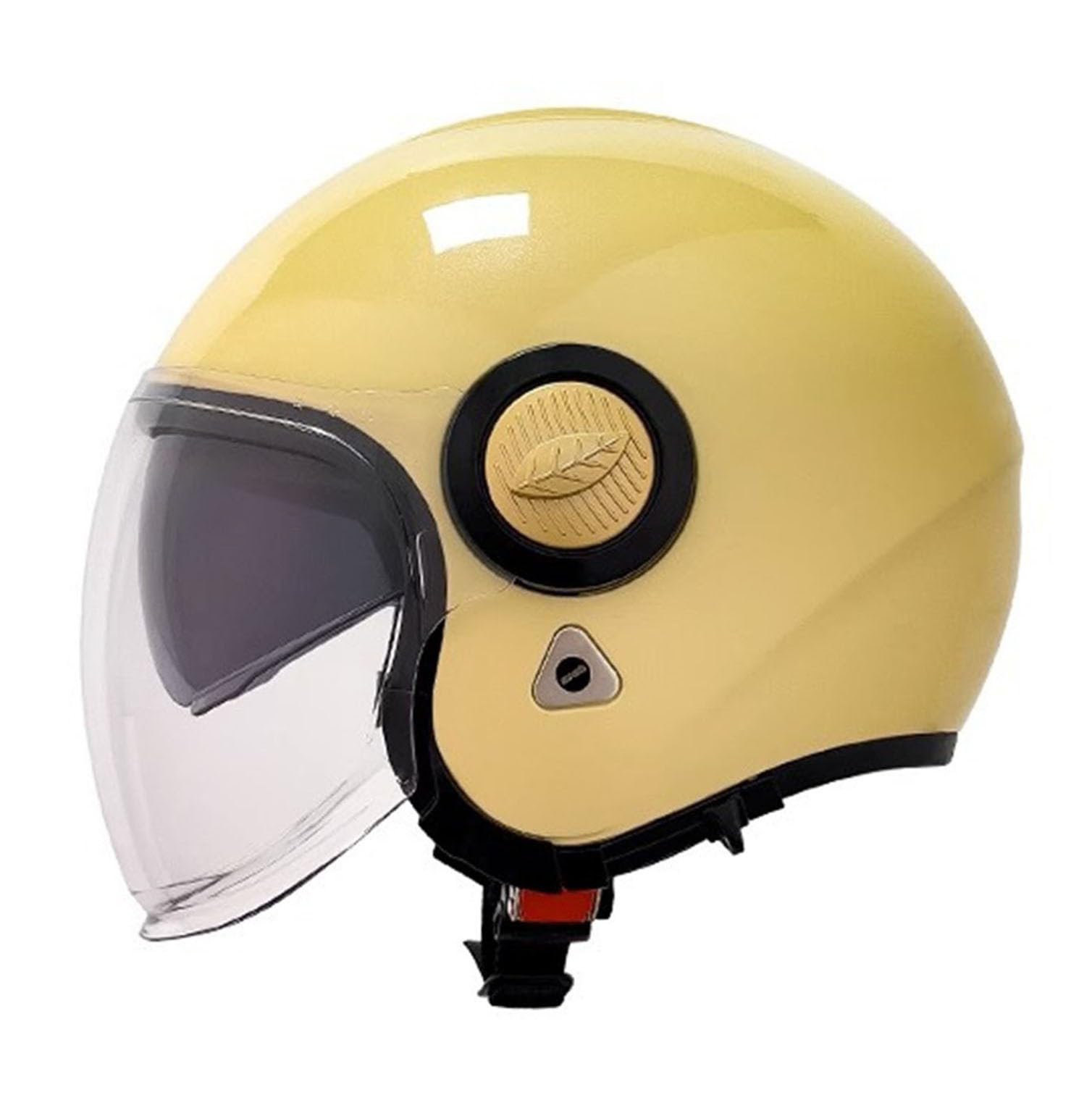 Retro Style Jethelm Motorradhelm Helm Scooter-Helm mit ECE Zertifiziert Mofa-Helm Retro Motorrad Half Helm Mit Visier Moped Scooter Cruiser Jet Helm 3/4 Helm für Damen Herren Erwachsene 4,M von YMCXZDP