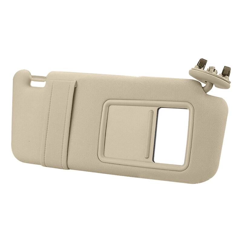 YMKFGUPKRG 74310-06750-B0 Auto Rechte Seite Sonnenblende Block Shade Sonnenschirm Beige Fit for Toyota Fit for Camry Fit for Hybrid 2007 2008 2009 2010 2011 Auto-Sonnenblenden von YMKFGUPKRG