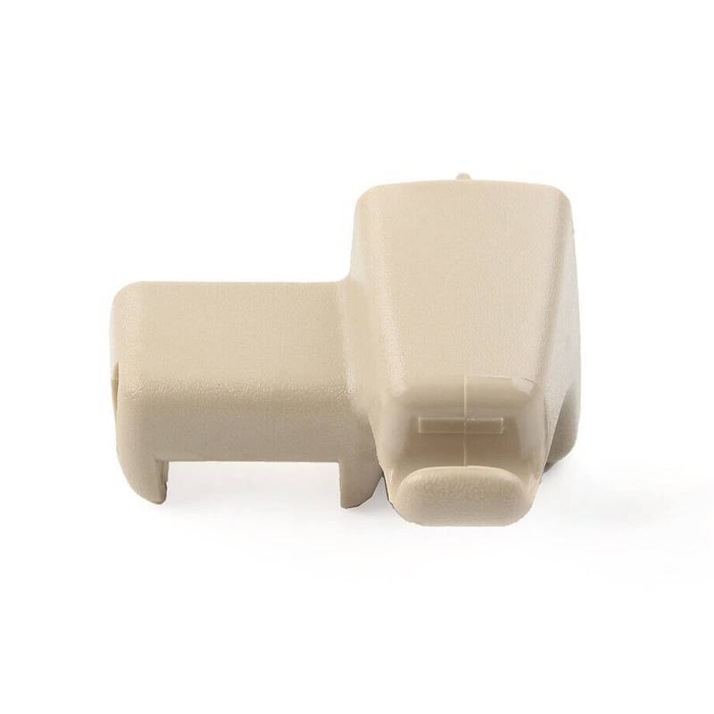 YMKFGUPKRG Beige linker Sonnenblenden-Halteclip, Ersatz, passend for Land Rover, passend for Range, passend for Rover L322 2003 2004 2005 2006 2007 2008 2009 2010 2011 2012 Auto-Sonnenblenden von YMKFGUPKRG