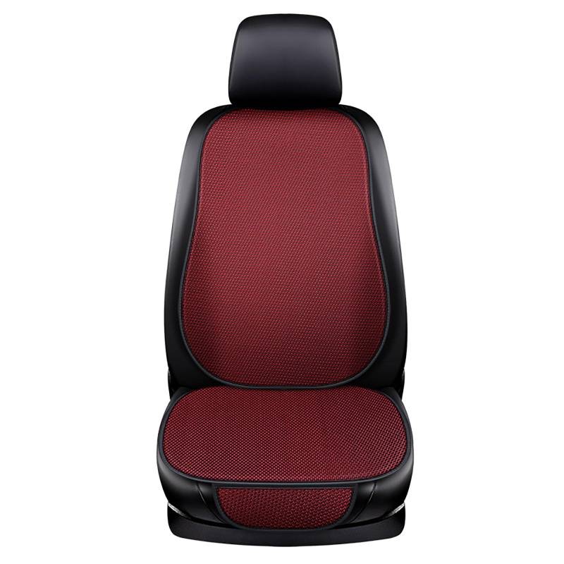 YMPWFQOD Auto Sitzbezüge für Chrysler Pacifica 2004-2022, Atmungsaktiv Vier Saison Autositzkissen, Autositzauflage Anti Rutsch Unterlage, Interior Zubehör, E/Red-with backrest von YMPWFQOD