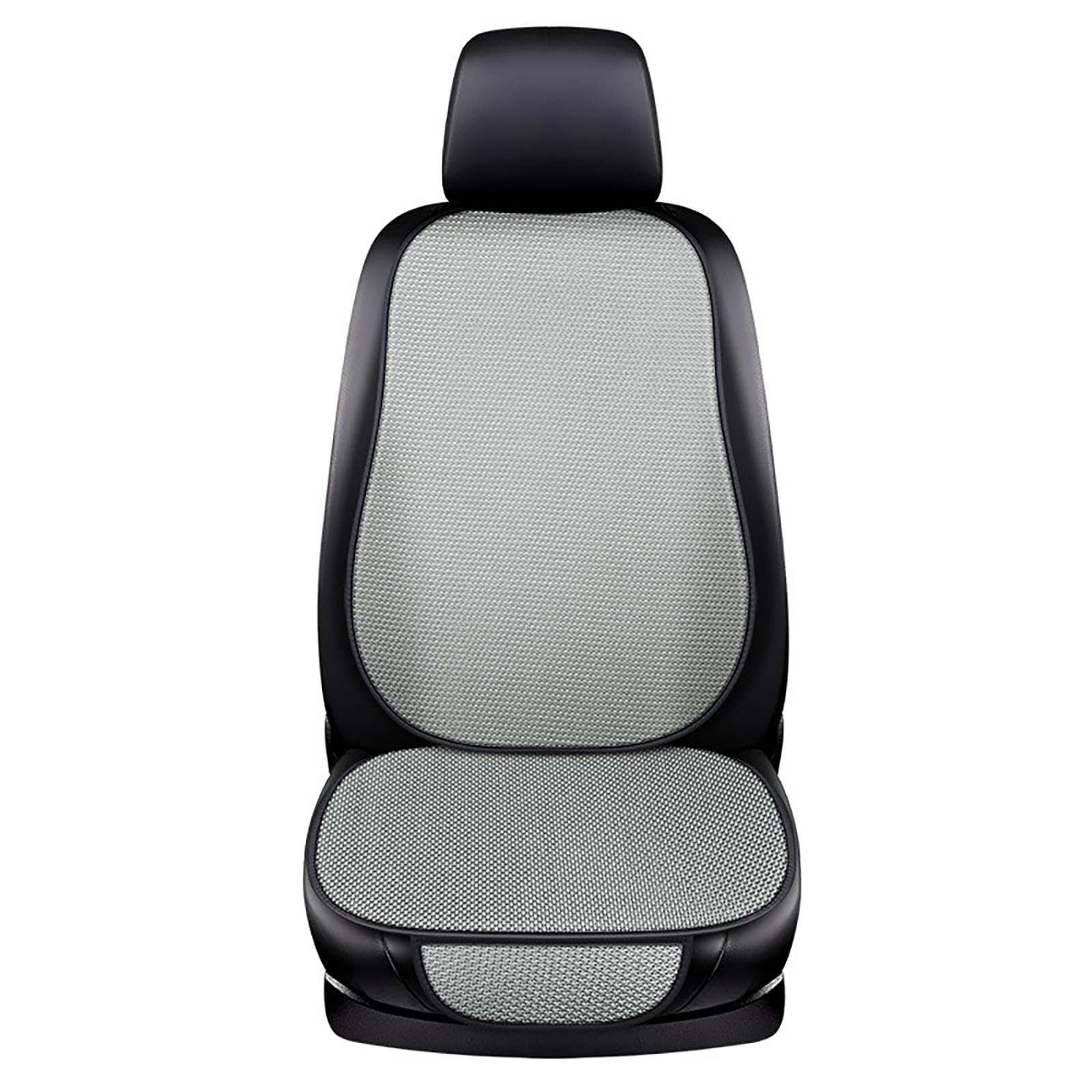 YMPWFQOD Auto Sitzbezüge für Ford F150 2015-2022, Atmungsaktiv Vier Saison Autositzkissen, Autositzauflage Anti Rutsch Unterlage, Interior Zubehör, C/Gray-with backrest von YMPWFQOD