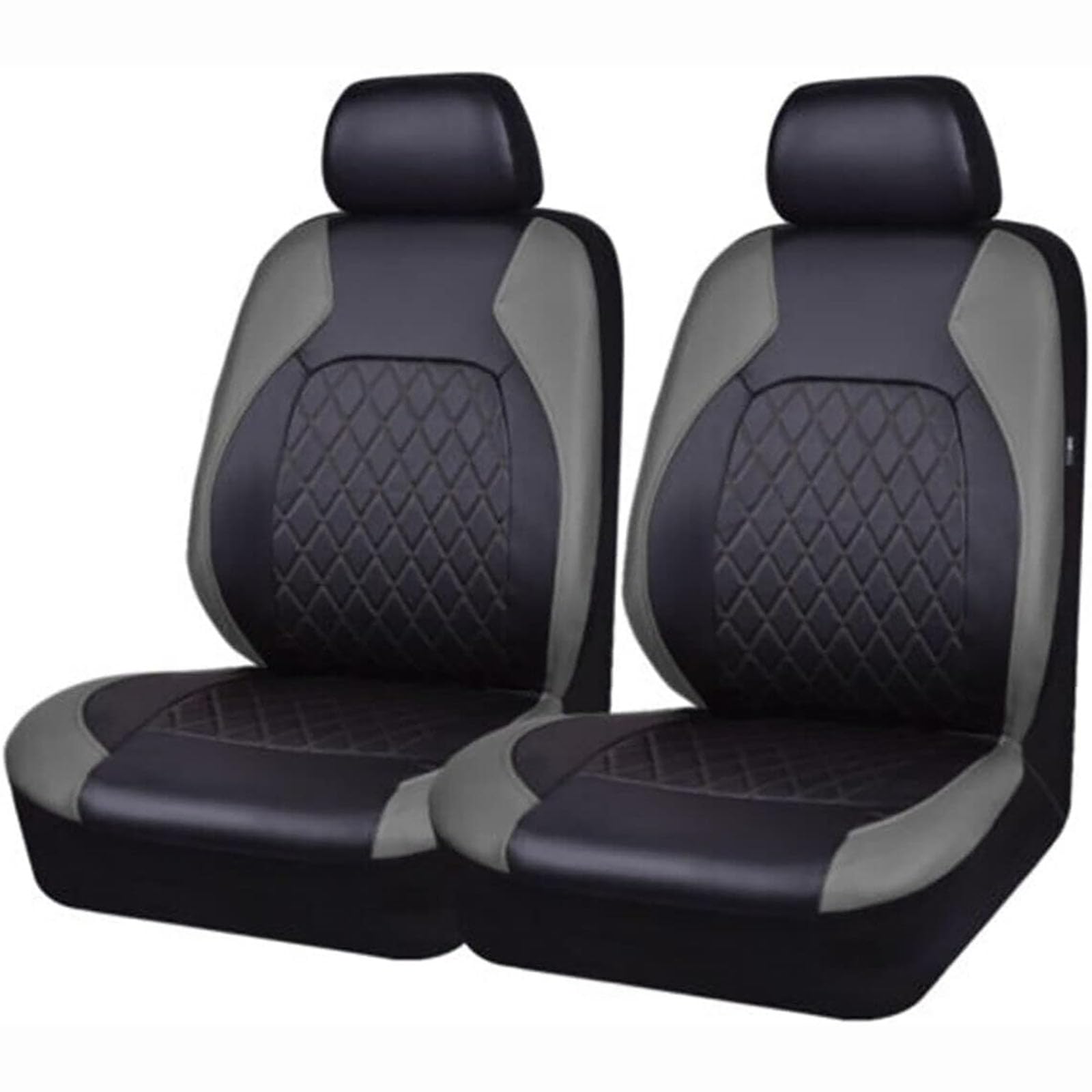 YMPWFQOD Full Wrap Wasserdicht Auto-Sitzbezüge Set für Ford Kuga 2015-2020, Kratzfest Rutsch Vordersitze Rücksitze Schonbezüge, Auto Interior Autozubehör, D/Grey von YMPWFQOD