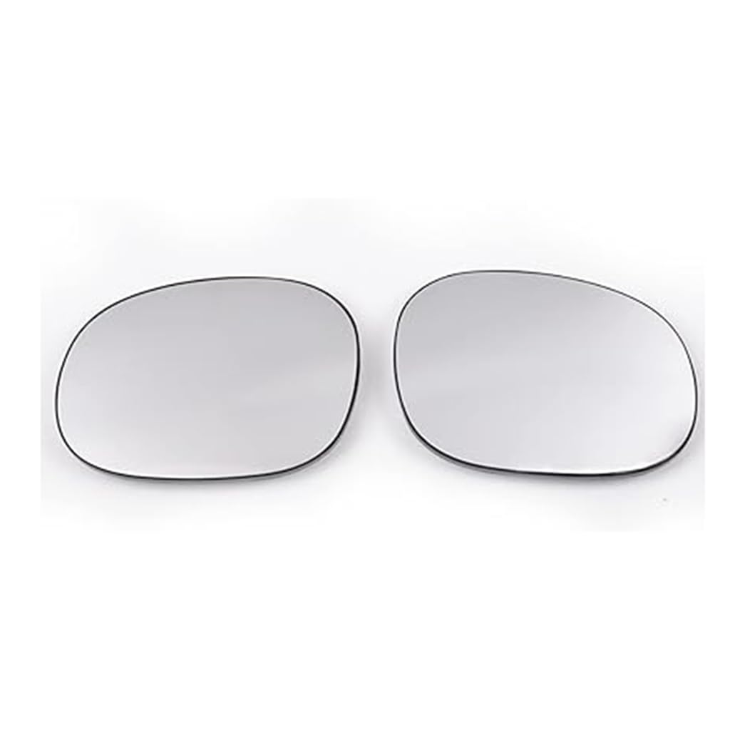 Auto Rückspiegel für Peugeot 206 CC SW 206+ 1007,Außen Spiegelglas Ersatzspiegel Linke Rechte Seitenspiegelglas Verschleißfester Dekorative Accessoires,A2-right-1pcs von YMQXWZDR
