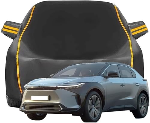 Vollgarage Autoabdeckung für Toyota bZ4X 2020 2021 2022 2023 2024 SUV, Schnee/Kratzfest/Uv-Schutz Alles Wetter Oxford Schutzhülle,Blackstyle von YMYQF