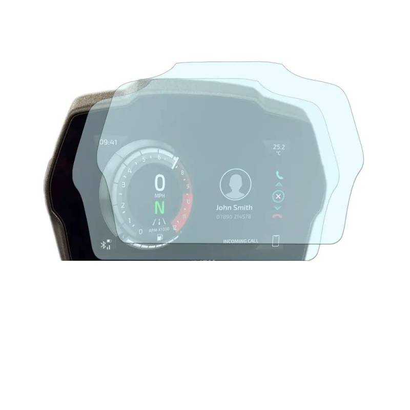 Für Tr&iumph Für Speed Für Triple 1200 RS/RR 2022-2023 Motorrad-Armaturenbrett-Tachometer-Kratzschutz-Instrumentenfolie Tachoanzeigefolie für Motorrad von YMYYQW