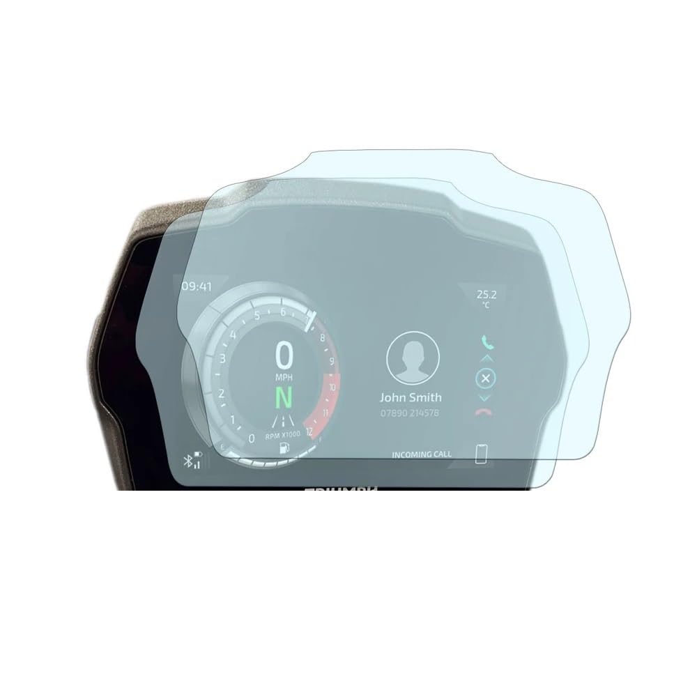 Für Tr&iumph Für Speed ​​Für Triple 1200 Rr/rs 2022-2023 Motorrad-Armaturenbrett-Tachometer-Kratzschutz-Instrumentenfolie Tachoanzeigefolie für Motorrad von YMYYQW