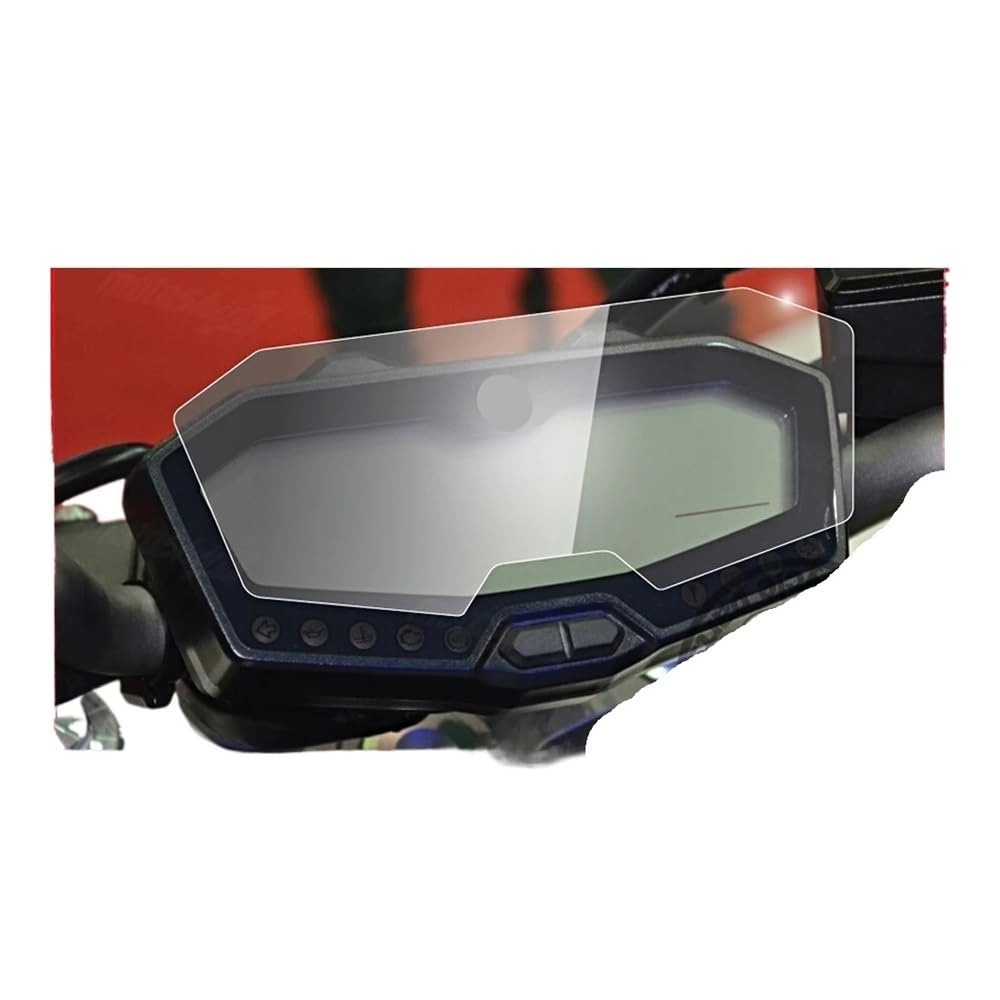 Für Y&AMAHA MT07 MT-07 FZ07 FZ 07 FZ-07 Motorradzubehör Cluster Scratch Cluster Displayschutzfolie Tachoanzeigefolie für Motorrad von YMYYQW