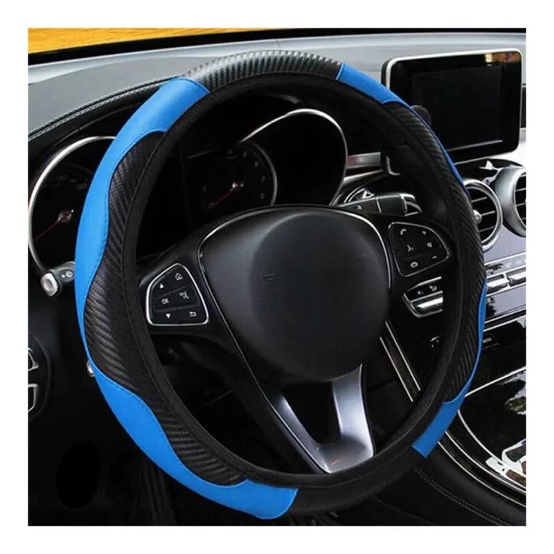 Lenkradbezug Auto Universelle Autolenkradabdeckung Für Megane 2/3 Für Captur Für Clio Für Scenic Für Duster von YMYYQW