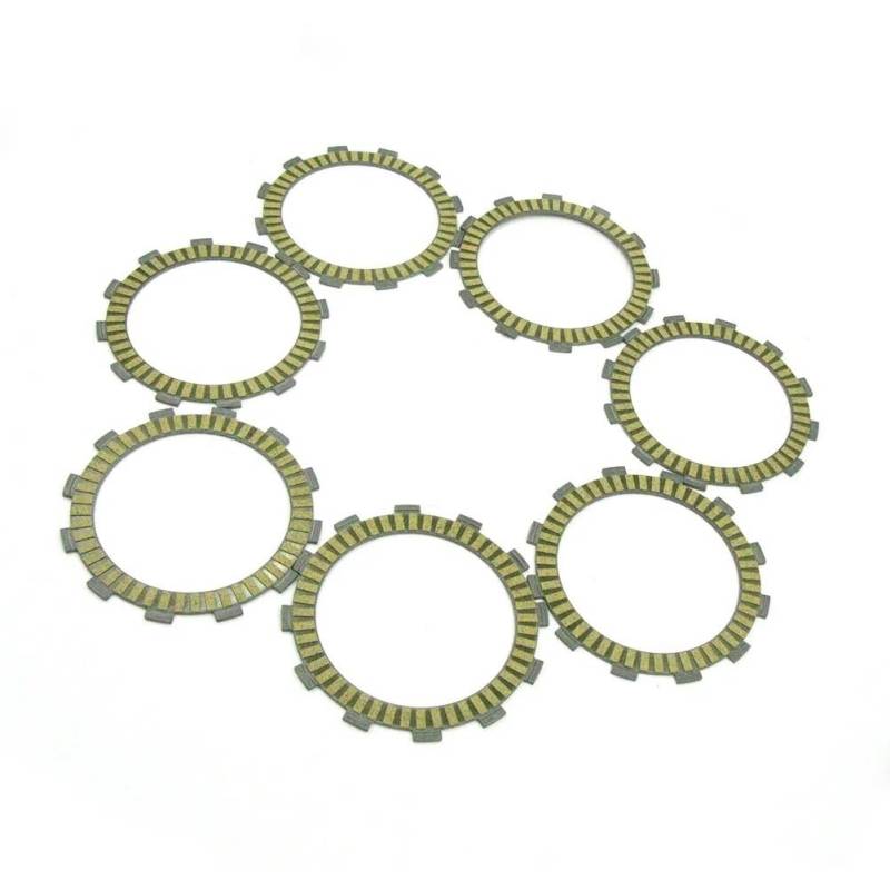 Moto-Kupplung für Motorradmotor Motorrad 7 Pcs Kupplung Reibung Platten 101mm 22201 Für KS6-700 Faserigen Verbund Für CR125R 1987-1999 von YMYYQW