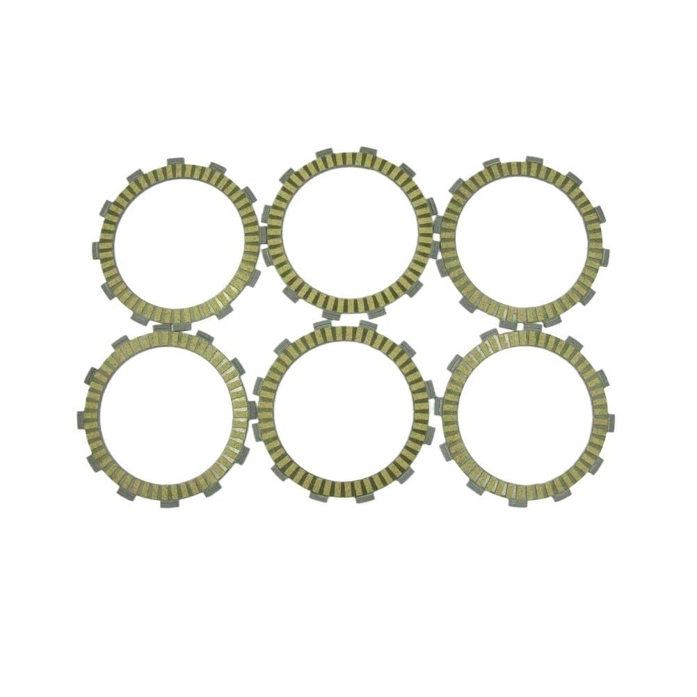 Moto-Kupplung für Motorradmotor Motorrad Kupplung Reibung Platten Disc Kit 3XJ-16321-00 Für Y&AMAHA YZ125 TTR250 WR250F YZ250F YZ250FX XT250X Dirt Pit Bike von YMYYQW