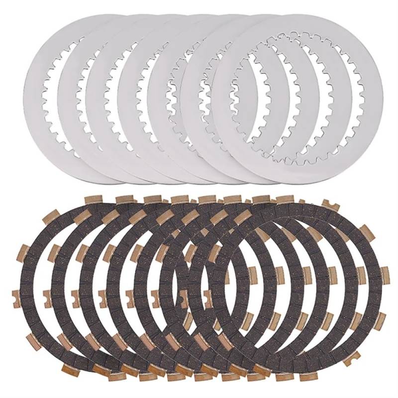 Moto-Kupplung für Motorradmotor Motorradzubehör Kupplungsreibscheiben & Stahlplatten-Disc-Kit Für K&awasaki KX250F KX250 F KX 250F 2008-2018 von YMYYQW