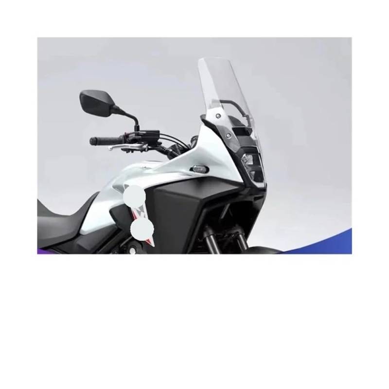 Motorrad Windschutzscheibe Motorrad Front Windschutzscheibe Windabweiser Für NX400 NX 500 Zubehör Verkleidung Erhöhte Wind Bildschirm von YMYYQW