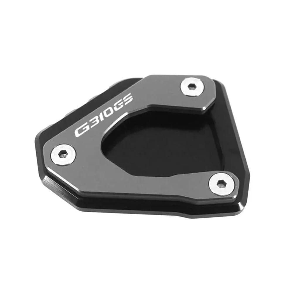 MotorradseitenständerFußseitenverlängerung Pad Für G310GS G310R G310 GS G310 R 2017 2018 Motorrad CNC Kickstand Fuß Seitenständer Verlängerungspolster Stützplatte Vergrößern Ständer von YMYYQW