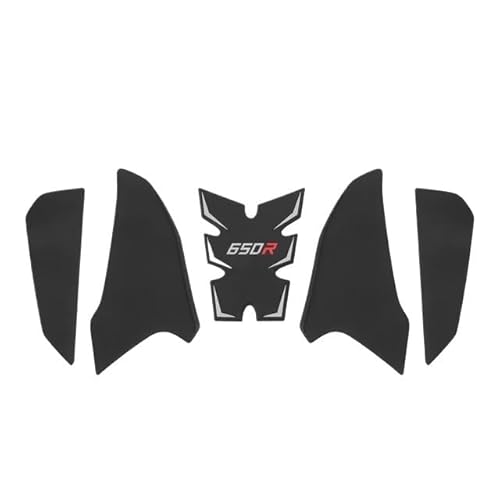 Motorradtankpad Für CB650R CBR650R 2019-2023 Motorrad Anti-Rutsch-Seite Heizöl Tank Pad Protector Decals Aufkleber Pads von YMYYQW