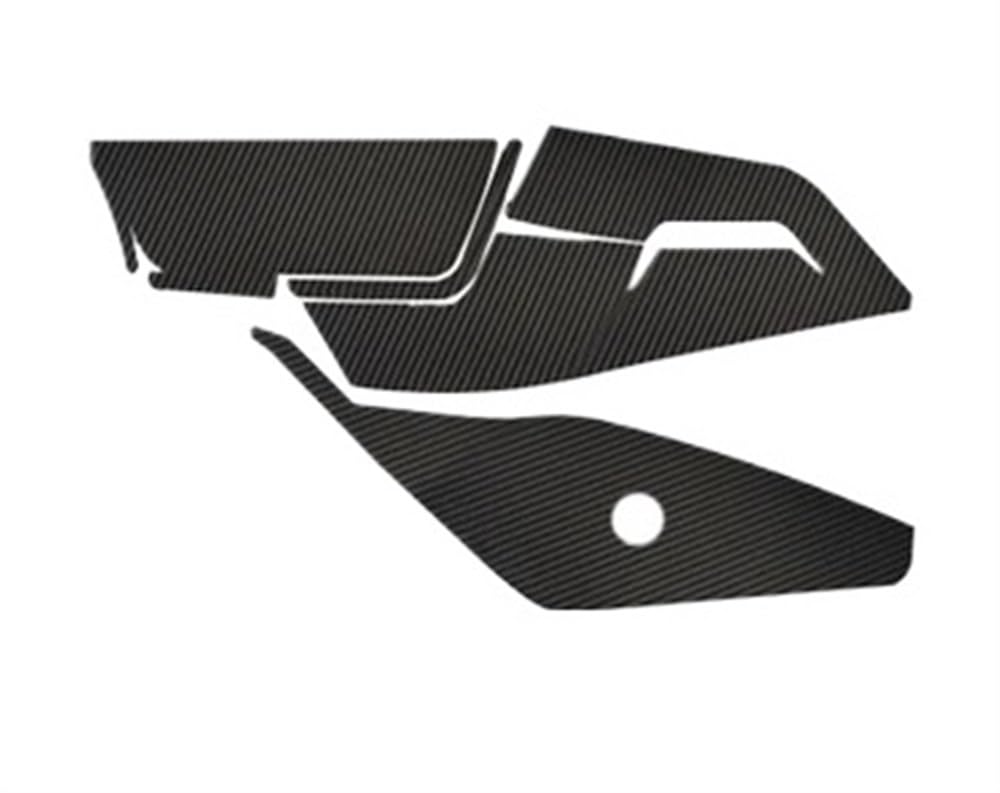 Motorradtankpad Für CF&Moto Für 450 SR 2021 2022 Motorrad Körper Tank Anti Skid Scratch Gummi Carbon Faser Muster Schutz Aufkleber Pads von YMYYQW