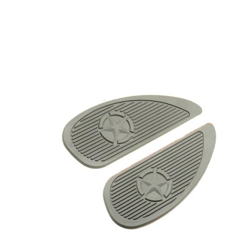 Motorradtankpad Für Meteor 350 2020 2021 Motorrad Seite Kraftstoff Tank Pad Aufkleber Gummi Aufkleber von YMYYQW