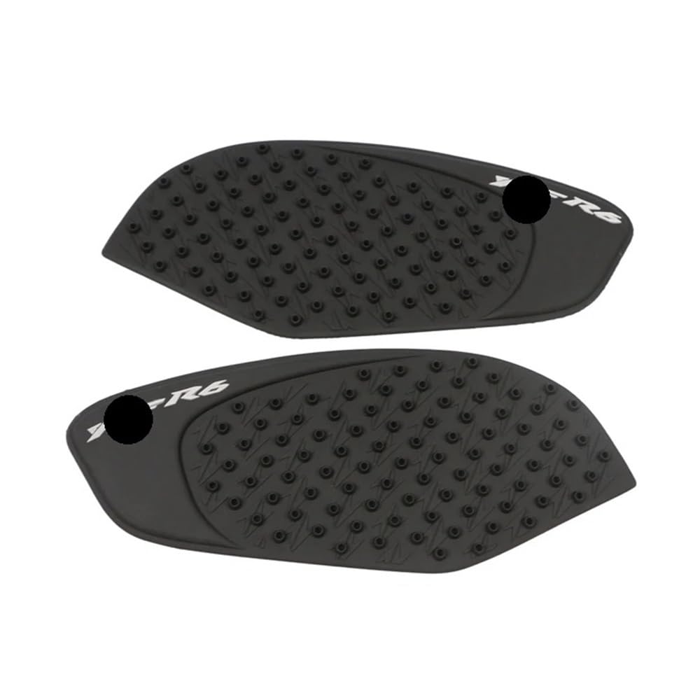 Motorradtankpad Motorrad Anti-Rutsch-Tankpad Seitlicher Gas-Kniegriff Traktionspads Schutzaufkleber Für R6 Für YZFR6 2006-2016 von YMYYQW