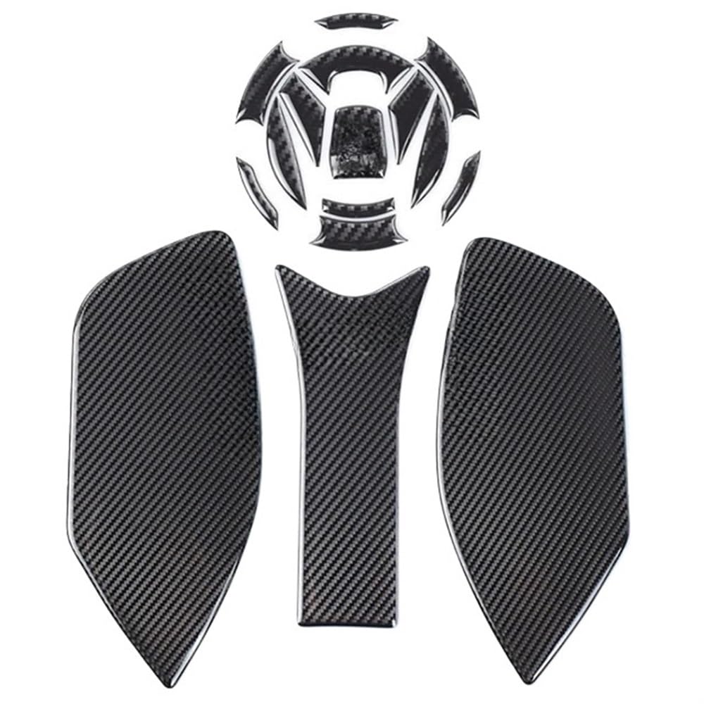 Motorradtankpad Motorrad Kraftstoff Tank Pad Aufkleber Frosted Aufkleber Zubehör Für Loncin Für Voge 300ac von YMYYQW