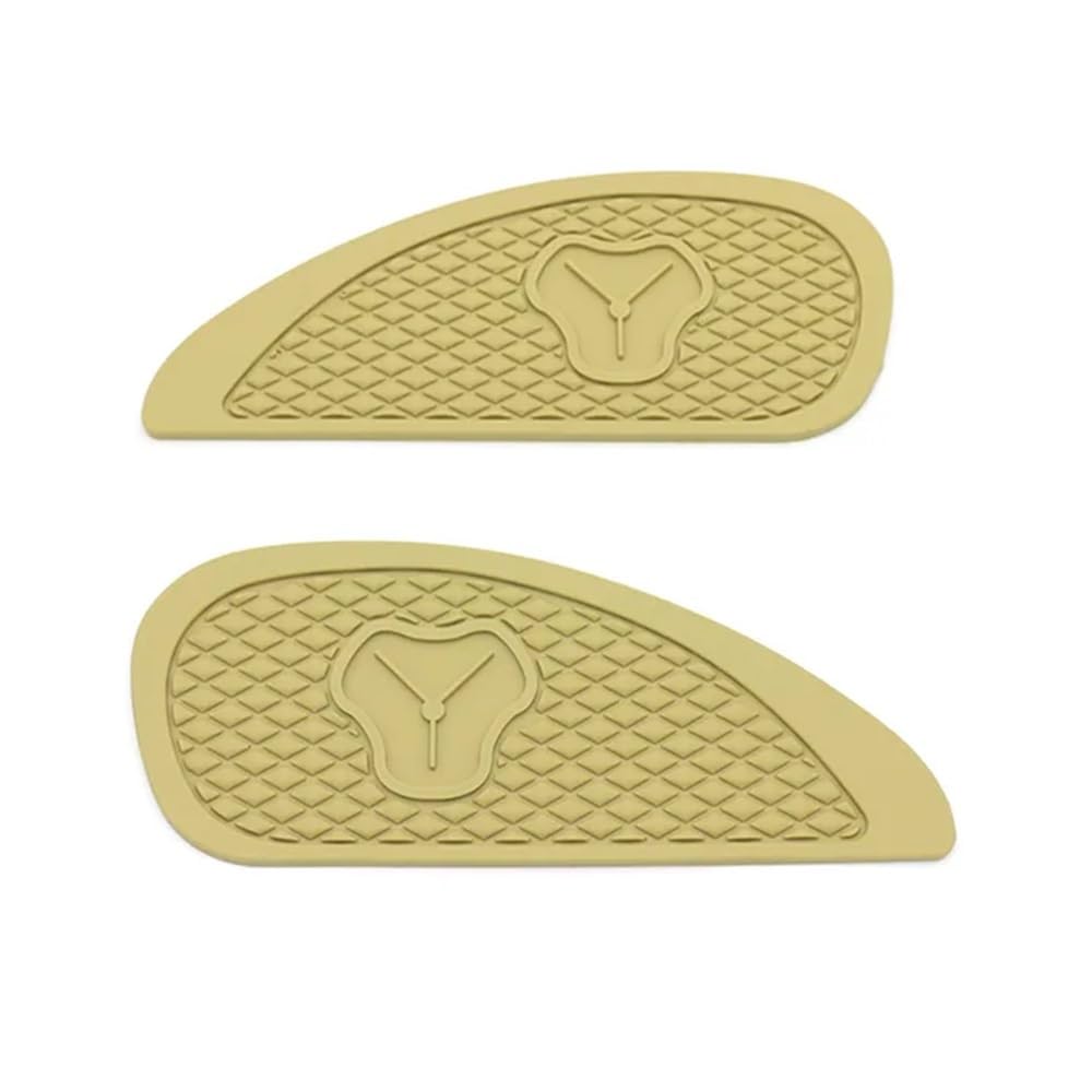 Motorradtankpad Motorrad Kraftstoff Tank Pads Aufkleber Seite Decals Gas Knie Grip Protector Traktion Pads von YMYYQW