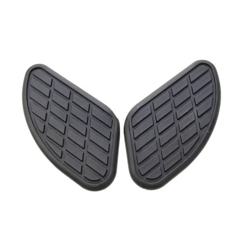 Motorradtankpad Motorrad Vintage Gummi Gas Tank Traction Pad Side Kraftstoff Knie Protector Aufkleber Für CB250 CB500 CB750 von YMYYQW