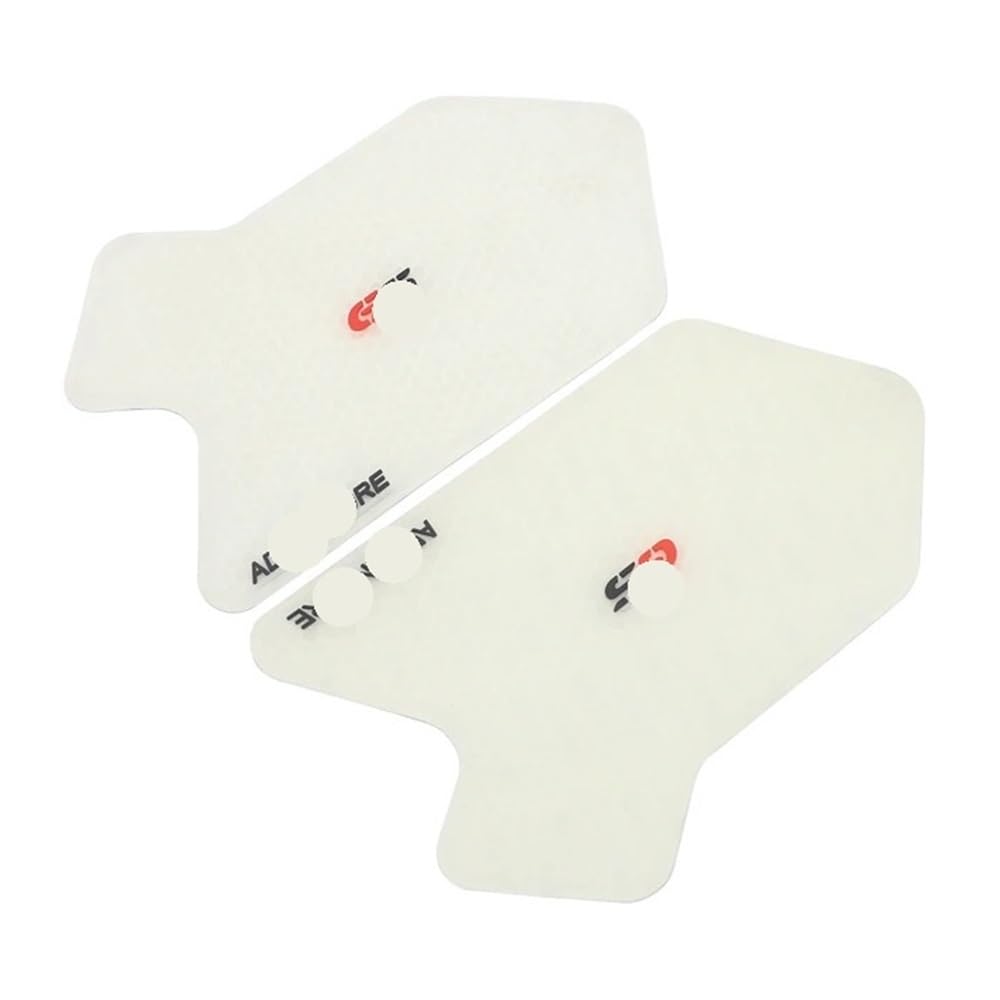 Motorradtankpad Seitliches Kraftstofftankpolster für Motorrad, für R1200GS ADV R1250GS für Abenteuer Gummiaufkleber, Seitenpolster 2013–2019 von YMYYQW