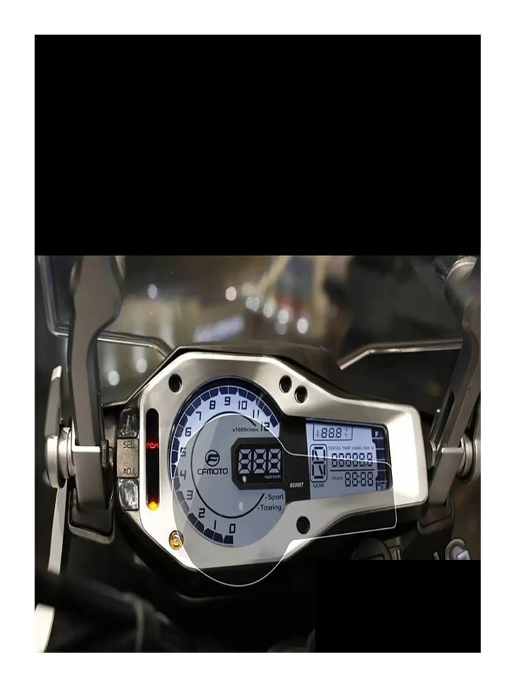 PET Motorrad Instrument Tacho Schutz Film zubehör Für CF&Moto 650mt 650MT Tachoanzeigefolie für Motorrad von YMYYQW