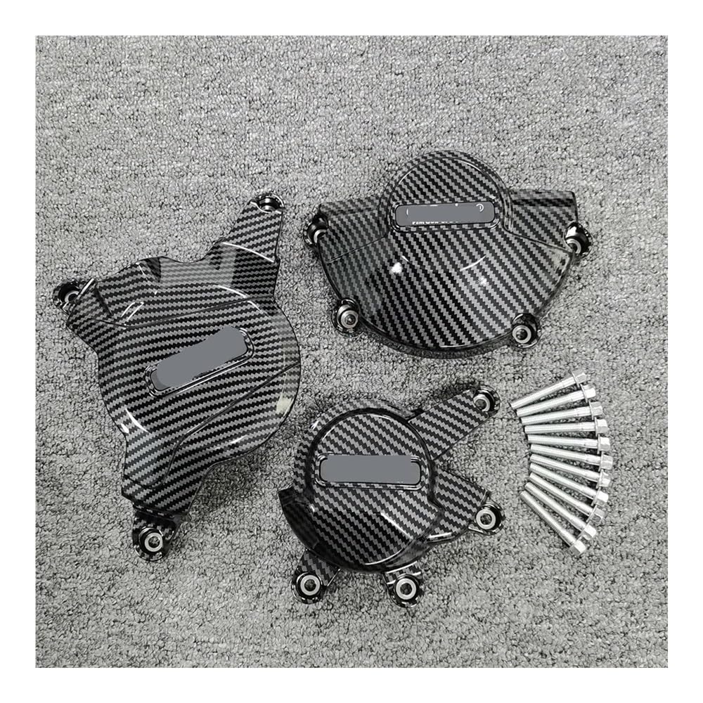 Stator Motorabdeckung Für CBR600RR Motorräder Motor Abdeckung Schutzhülle Für CBR600RR CBR 600RR 2007-2024 Carbon Fiber Texture von YMYYQW