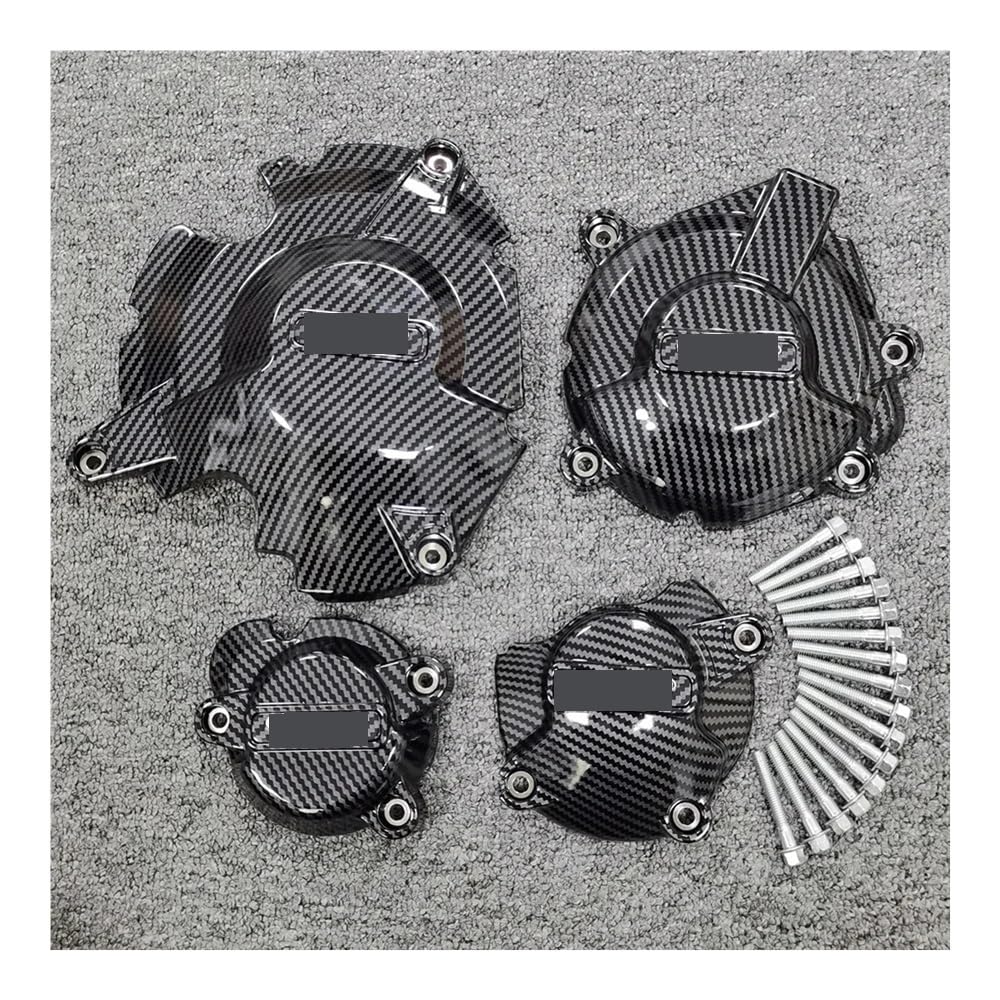 Stator Motorabdeckung Für GSX-S750 Motorräder Motor Abdeckung Schutz Fall Für S&uzuki GSX-S750 L7-M3 Für GSXS 750 2017-2023 Carbon Faser Druck von YMYYQW